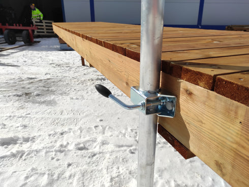 Pylväslaituri Napero 5x1,2 m