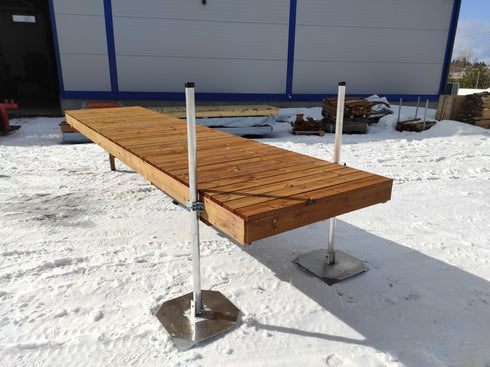 Pylväslaituri Napero 5x1,2 m