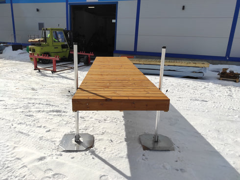 Pylväslaituri Napero 5x1,2 m