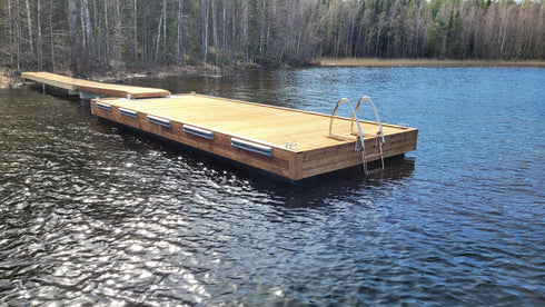 Putkiponttonilaituri 6 x 3,15 m (500 mm)