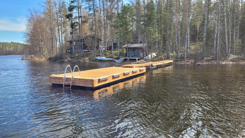 Tee-itse putkiponttonilaituri 10 x 3 ,15 m 500 m