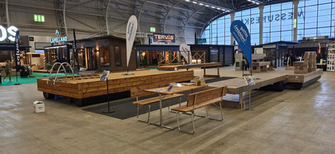 Putkiponttonilaituri 6 x 3,15 m (500 mm)