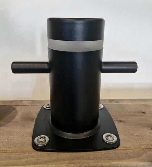 Pystypollari musta LED-valolla, RST