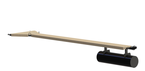 Venepuomi 6 metriä, käveltävä 40 cm