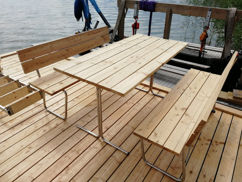 Putkiponttonilaituri 6 x 3,15 m (500 mm)