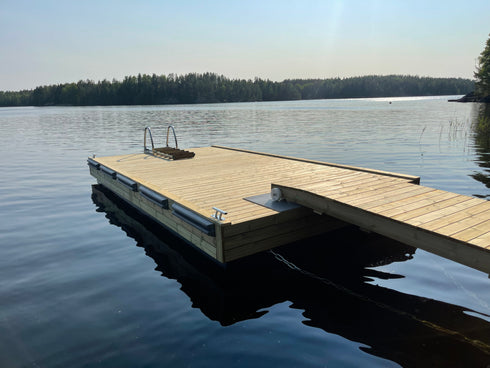 Putkiponttonilaituri 6 x 3,15 m (500 mm)