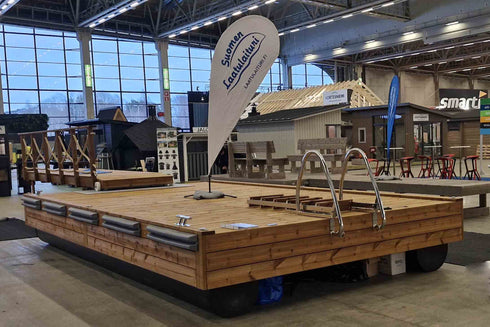 Putkiponttonilaituri 6 x 3,15 m (500 mm)