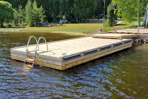 Putkiponttonilaituri 6 x 3,15 m (500 mm)
