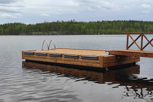 Putkiponttonilaituri 6 x 3,15 m (500 mm)