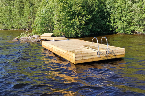Putkiponttonilaituri 6 x 3,15 m (500 mm)