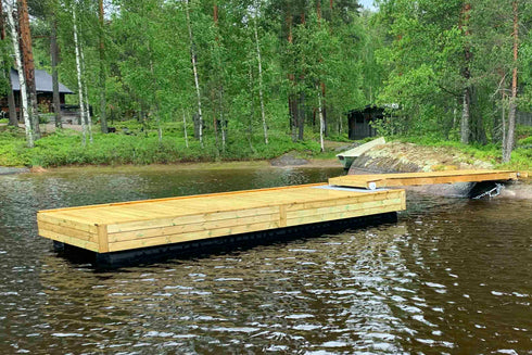 Putkiponttonilaituri 6 x 2,4 m (500 mm)