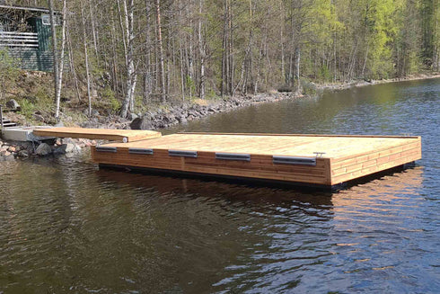 Putkiponttonilaituri 6 x 3,15 m (500 mm)