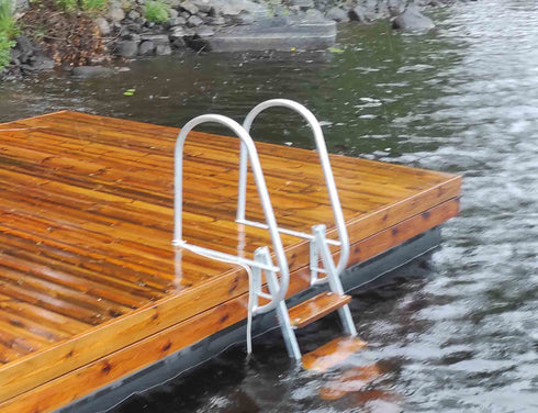 Uimaportaat, 6 askelmaa, kuumasinkityt, taittuvat