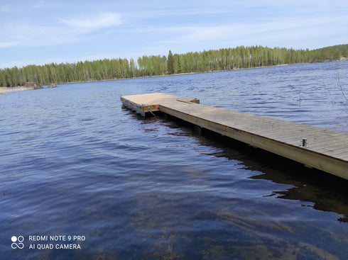 Käyntisilta 8 x 1,2 metriä