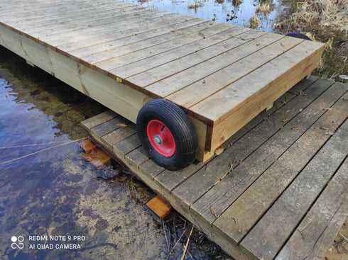 Käyntisilta 8 x 1,2 metriä