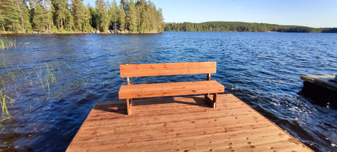 Laituripenkki 150 cm kestopuu