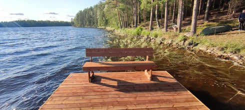 Laituripenkki 150 cm kestopuu