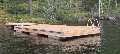 Laiturin törmäyssuoja MF60 harmaa 2kpl