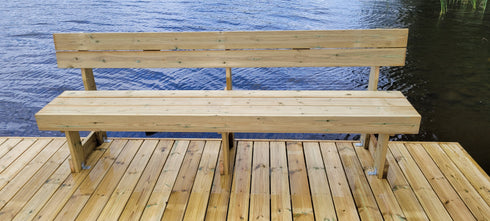 Laituripenkki 240 cm kestopuu