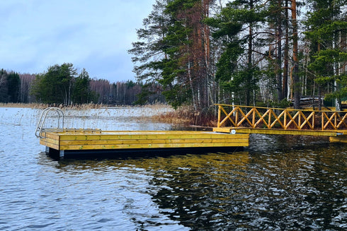 Putkiponttonilaituri 6 x 2,4 m (500 mm)