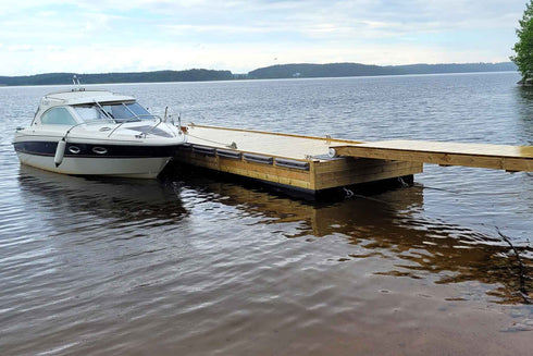 Putkiponttonilaituri 10 x 2,4 m (500 mm)