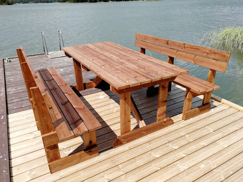 Laituripenkki 240 cm kestopuu