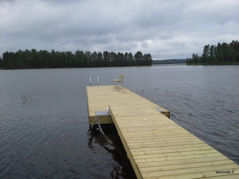 Putkiponttonilaituri 10 x 3,15 m