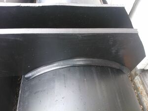 Poikittais kiinnikkeet muovista 180 x 50 x 12 mm