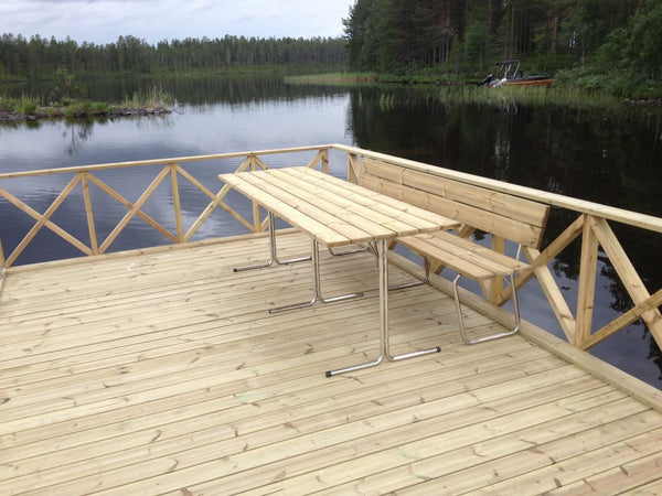 Laituripöytä RST 2,4 metriä